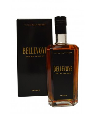 Whisky Bellevoye Noir Triple Malt Tourbé 70 cl