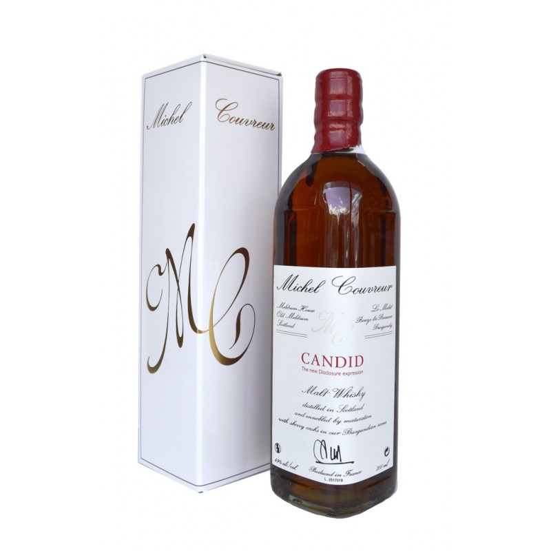 Whisky Candid Michel Couvreur - France - 70cl - 49%