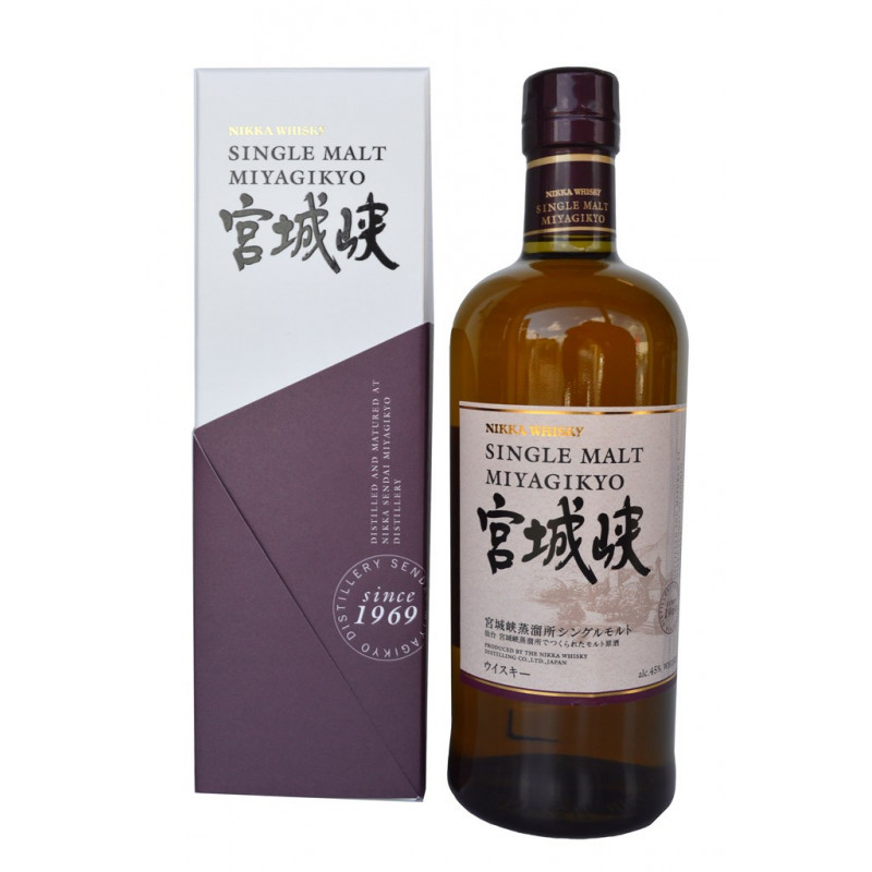 Whisky Nikka Single Malt Miyagikyo  - Japon - 70cl - 45%