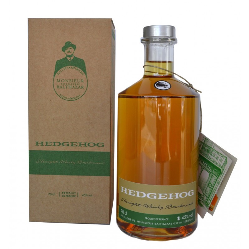 Whisky Hedgehog Straight Bourbonnais - France - 70cl - 45%