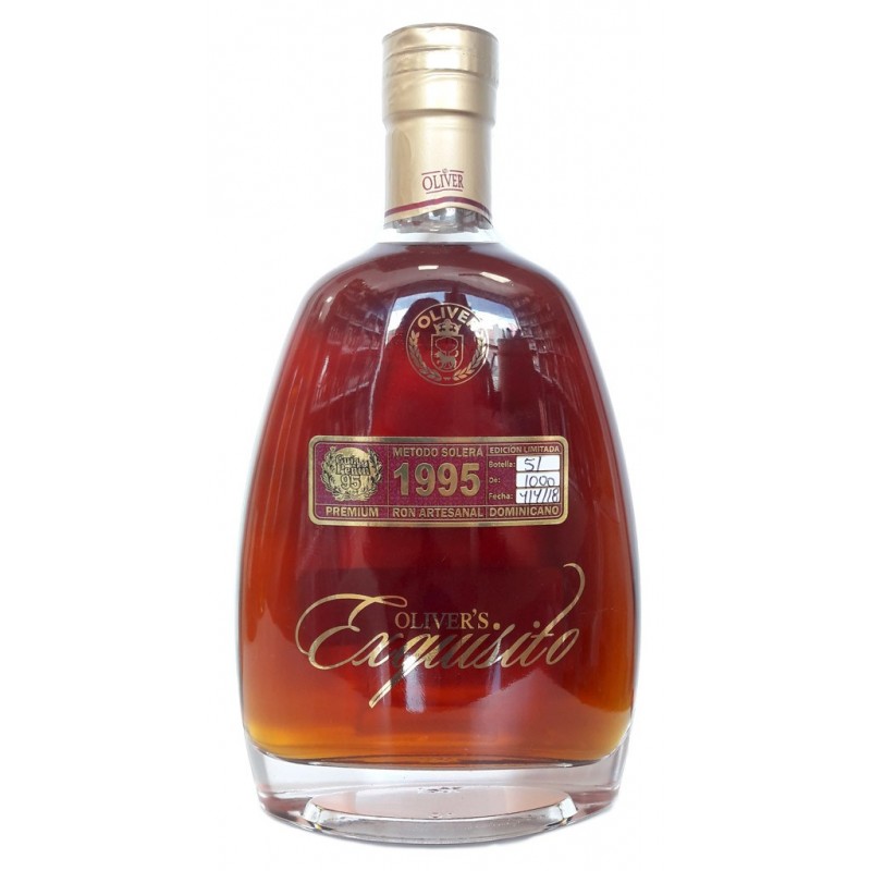 Rhum Exquisito Rhum Vieux Solera 1995 - République Dominicaine - 70 cl - 40%