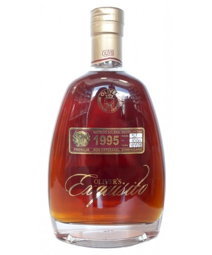 Rhum Exquisito Rhum Vieux Solera 1995 - République Dominicaine - 70 cl - 40%