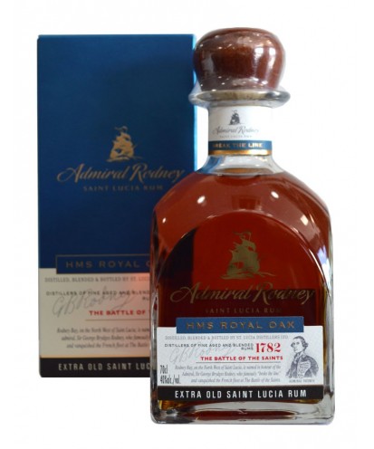Rhum Admiral Rodney HMS Royal Oak - Sainte Lucie - 70cl - 40%