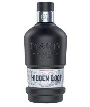 Rhum épicé Naud Hidden Loot Amber Spiced rum 40%