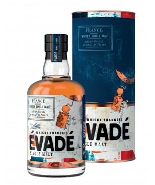 Whisky Evadé Single Malt - France - 70cl - 40%