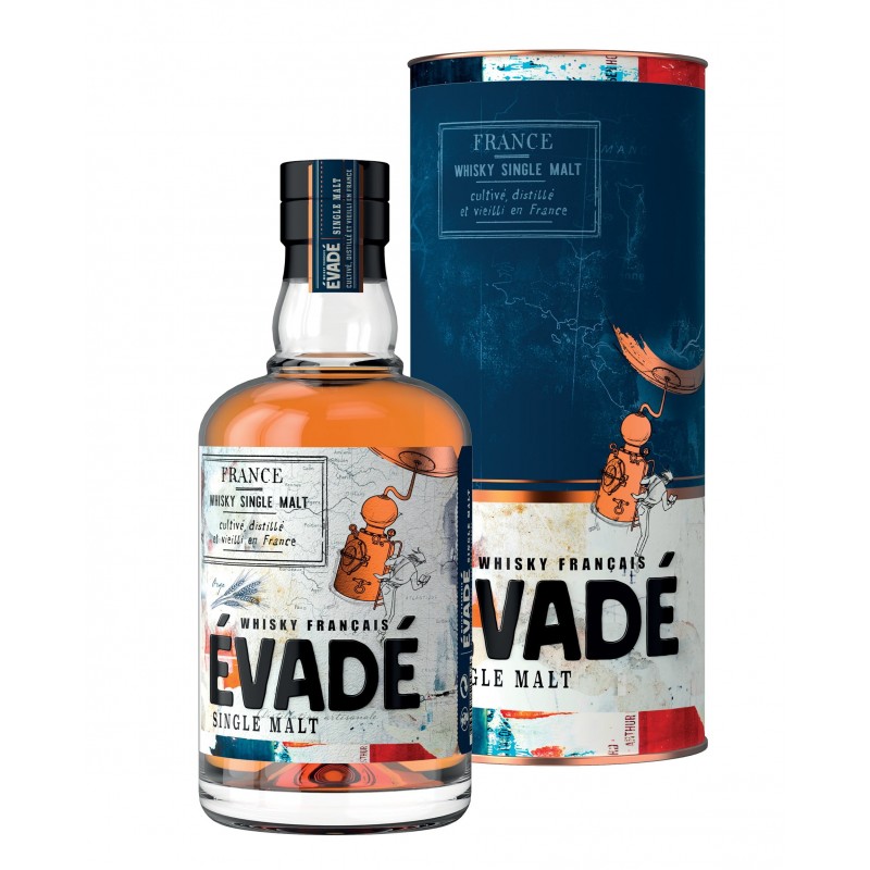Whisky Evadé Single Malt - France - 70cl - 40%