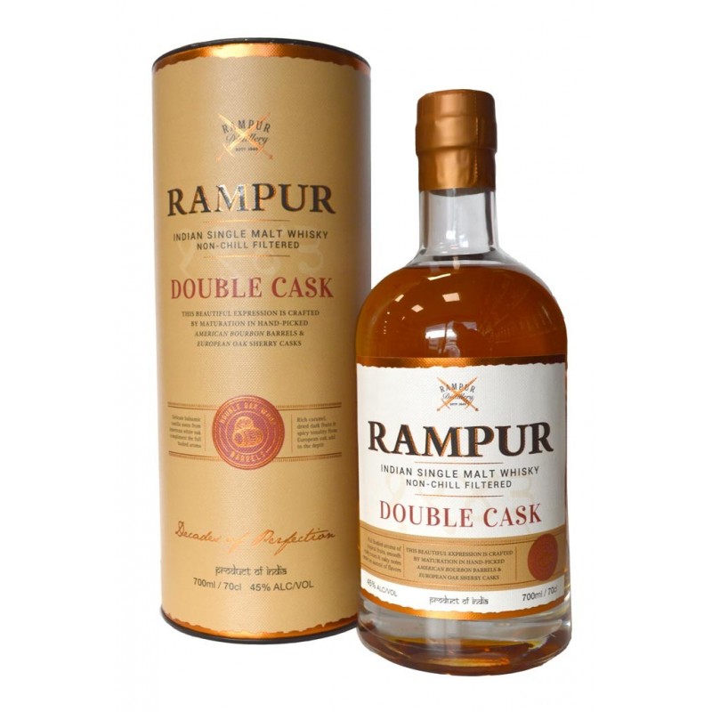 Whisky Rampur Double Cask - Inde - 70cl - 45%
