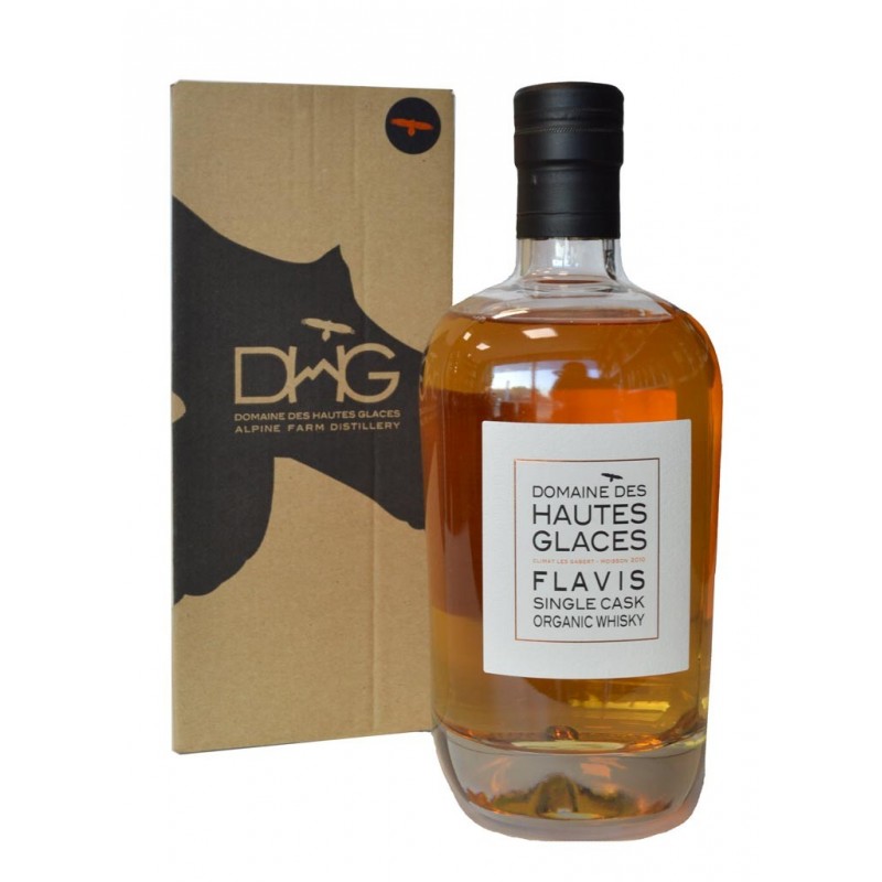 Whisky Domaine des Hautes Glaces Flavis Single Cask Organic - France - 70cl - 51%