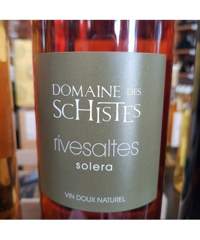 Rivesaltes ambré hors d'âge solera Domaine des Schistes - 75cl