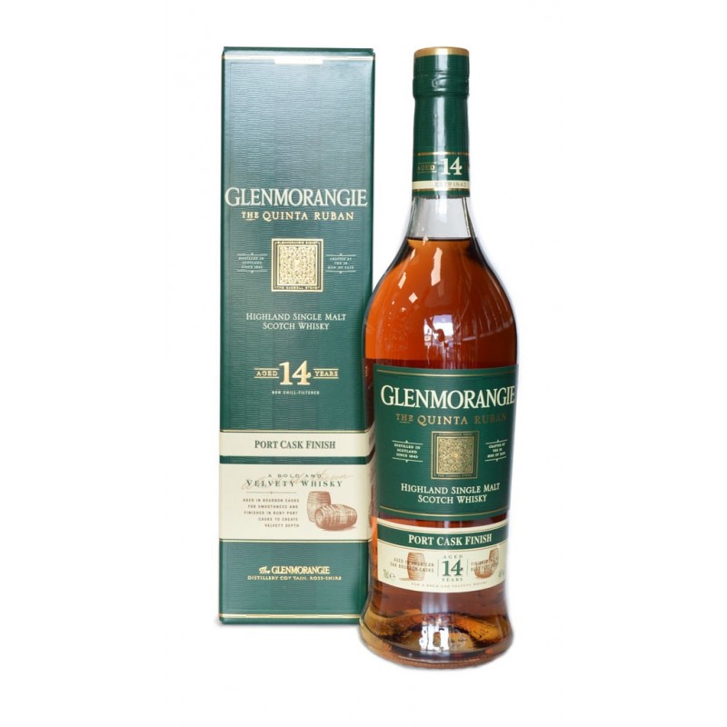 Whisky Glenmorangie Quinta Ruban 14 ans port cask finish - Ecosse - 70cl - 46%