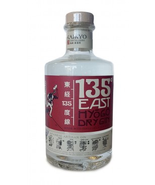 Gin 135 East Hyogo Dry Gin - Japon - 70cl - 42%