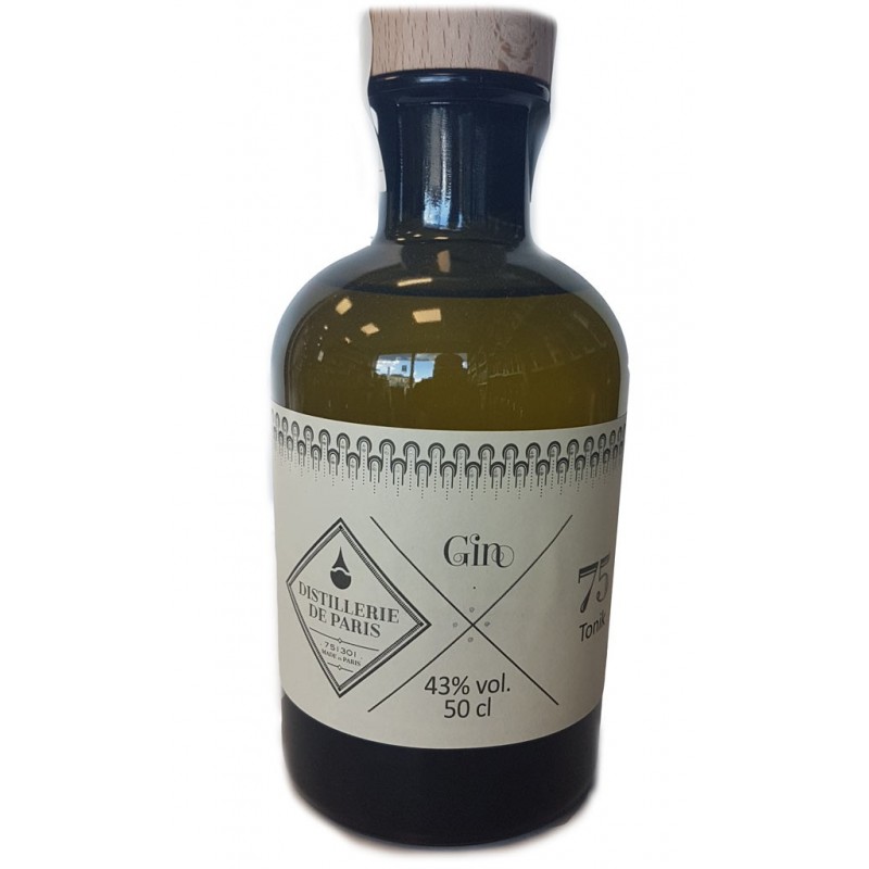 Gin 75 Tonik Distillerie de Paris - France - 50cl - 43%
