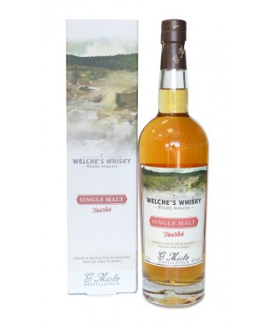 Whisky Welche single malt Tourbé - France - 70cl - 46%