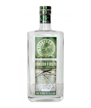 Rhum Mhoba Select Release White Rum - Afrique du Sud - 70cl - 58%