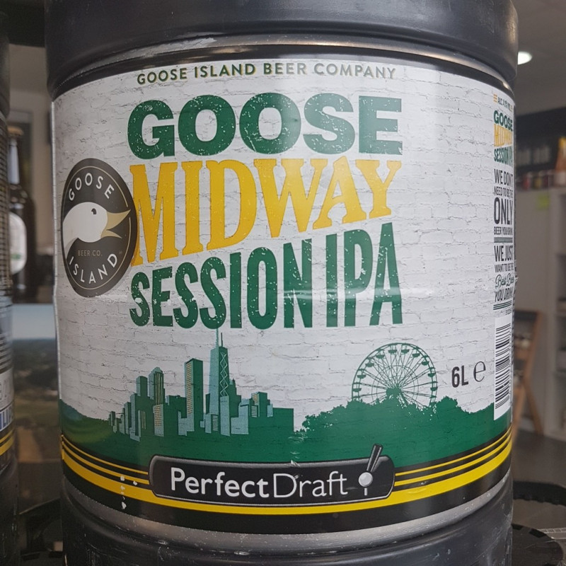 Fut Perfect Draft Goose Midway Session IPA 6L consigne incluse