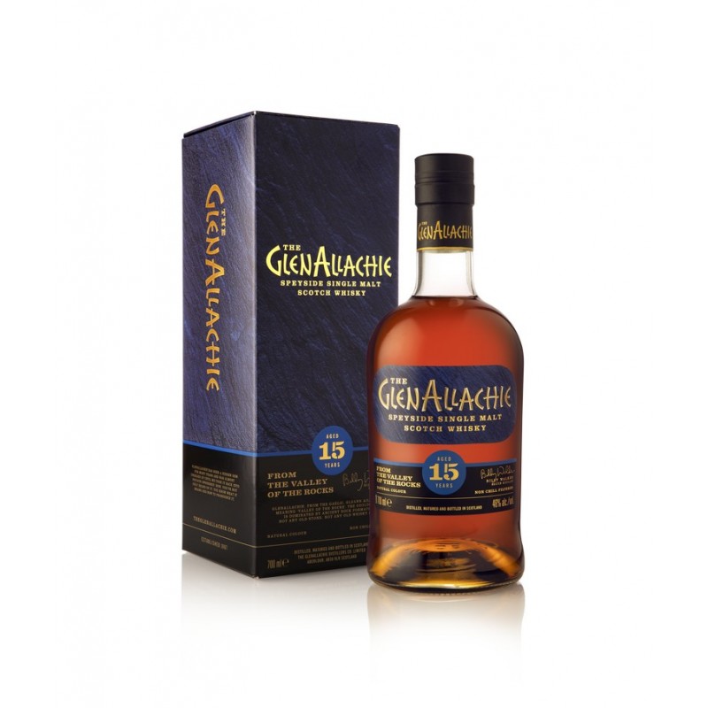 Whisky The Glenallachie 15 ans - Ecosse - 70cl - 46%