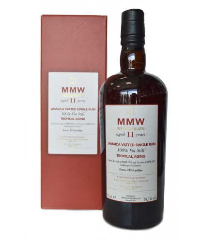 MMW 11 ans Wedderburn Blend Tropical - Jamaïque - 70cl - 69.1%