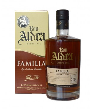 Rhum Aldea Familia 2001 - Espagne - 70cl - 40%