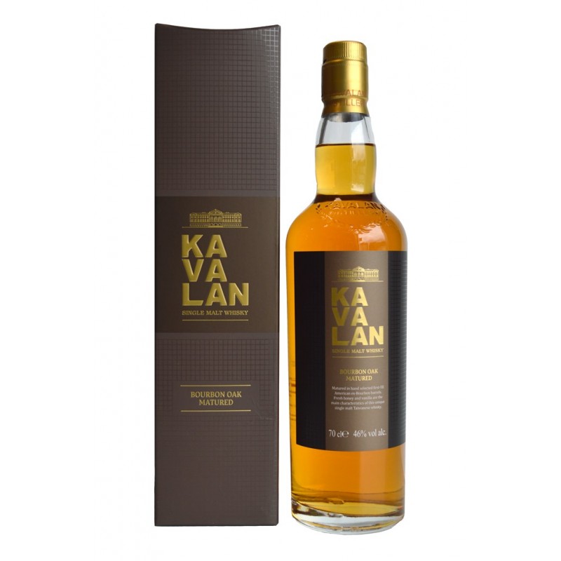 Whisky Kavalan Bourbon oak matured - Taïwan - 70cl - 46%