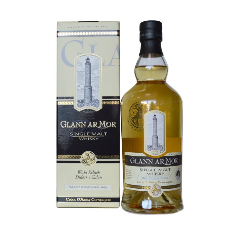 Whisky Glann Ar Mor single malt whisky Heiz Ledenez Gouez - France - 70cl - 46%