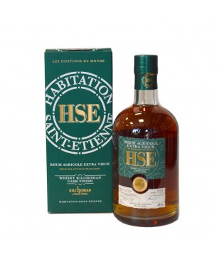 Rhum HSE finition whisky Kilchoman 2014 - Martinique - 50cl - 44%