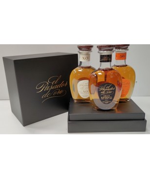 Rhum El Pasador de Oro Coffret Découverte - Guatemala - 3 x 20cl