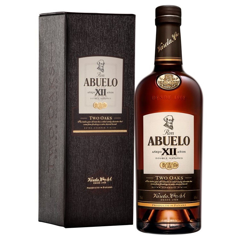 Rhum Abuelo XII 12 ans Two oaks Double matured - Panama - 70cl - 40%