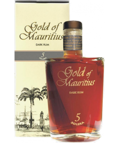 Rhum Gold of Mauritius Solera 5 ans