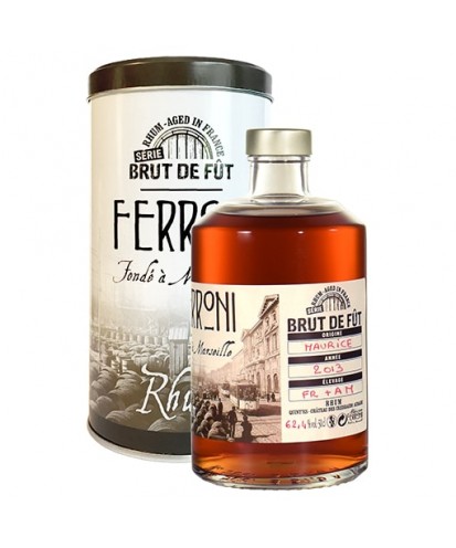 Rhum Ferroni Brut de Fût Maurice 2013