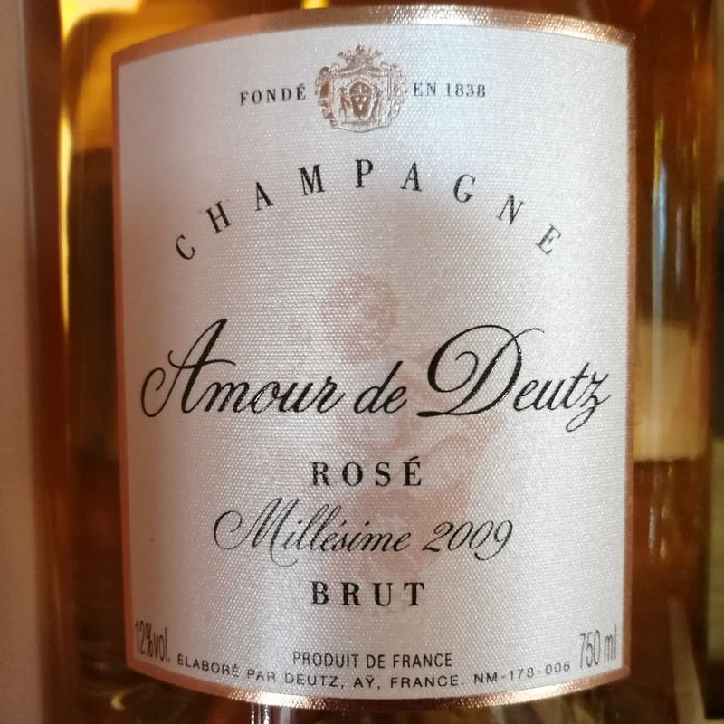 Champagne Deutz Amour de Deutz Rosé 2009 - 75cl