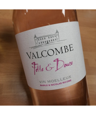 Un vin rosé moelleux du Château de Valcombe Folle & Douce à prix mini