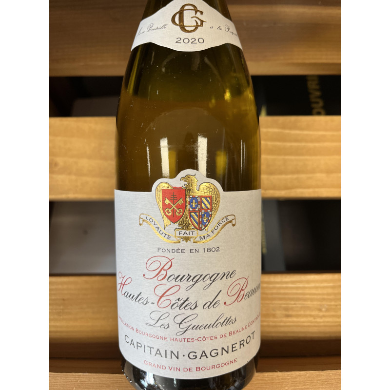 Bourgogne Hautes-Côtes de Beaune Blanc Les Gueulottes 2020 Capitain Gagnerot - 75cl