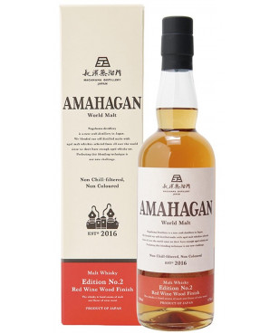 Whisky Amahagan édition n°2 red wine wood finish - Japon - 70cl - 47%