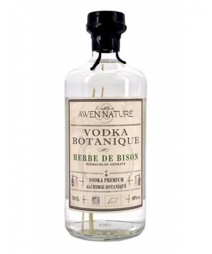 Vodka botanique Herbe de bison Awen