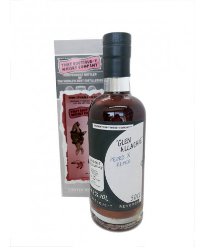 Whisky That Boutique GlenAllachie 10 ans sherry PX record series Batch 7