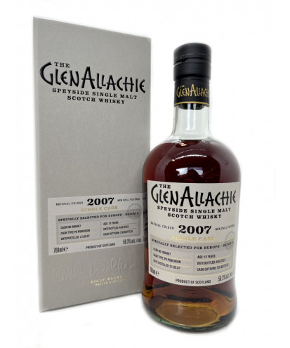 Whisky GlenAllachie Single Cask 2007 Single Malt 15 PX Puncheon