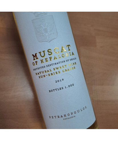 PDO Muscat of Kefalonia Petrakopoulos Muscat 2019