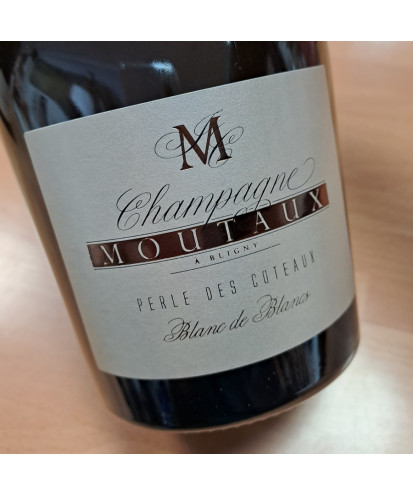Champagne Moutaux Perle des Côteaux Blanc de Blancs