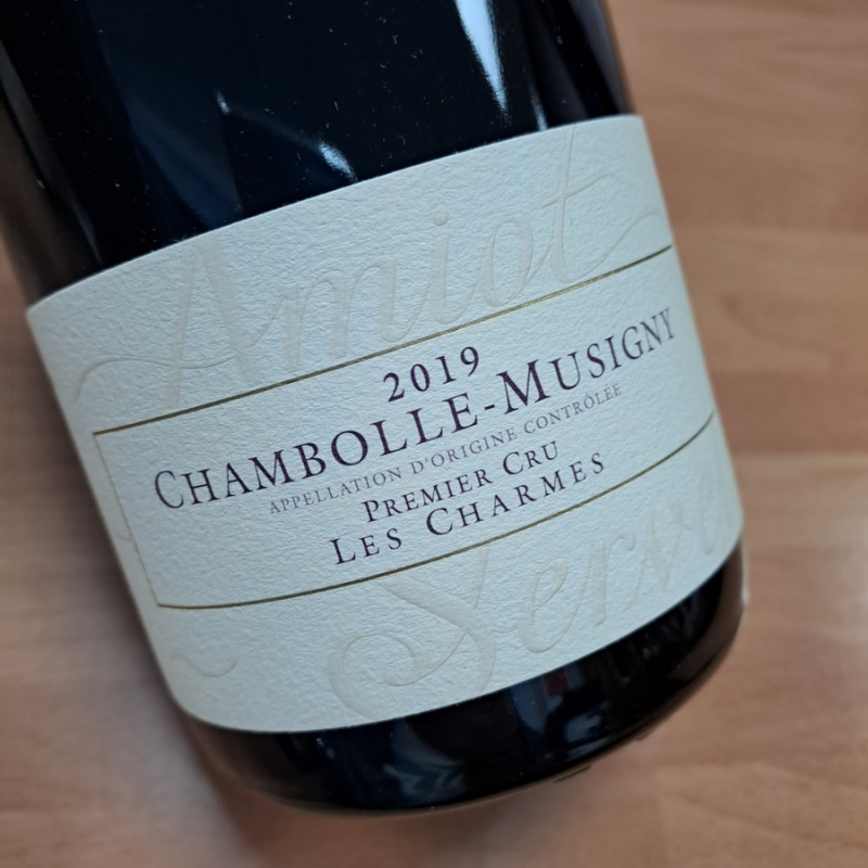 Chambolle Musigny 1er Cru "Les Charmes" 2019 Amiot Servelle