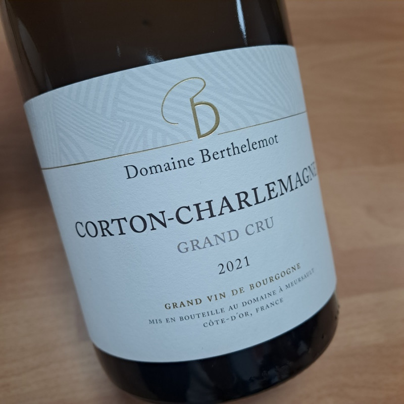 Corton-Charlemagne Grand Cru 2021 Berthelemot
