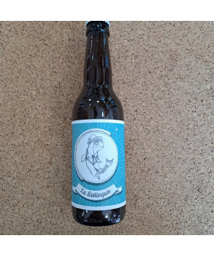 Bière "La Distinguée" American Pale Ale Brasserie La Truite