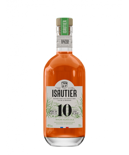 Rhum vieux agricole Isautier 10 ans