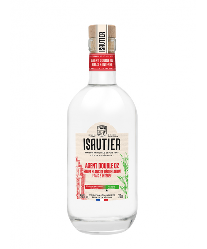 Rhum blanc Isautier Agent Double 02