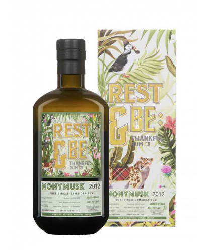 Rhum Rest and Be Thankful 2012 Monymusk 9 ans
