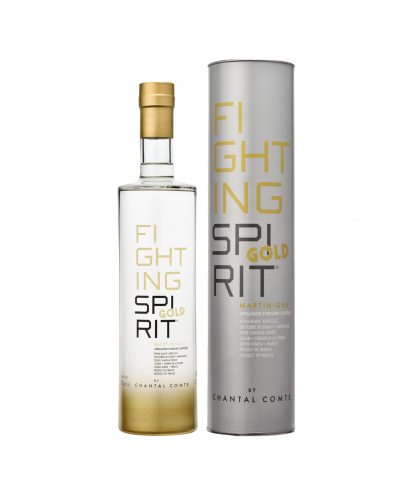 Rhum blanc agricole Fighting Spirit Gold by Chantal Comte