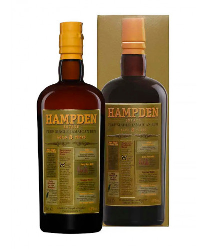 Rhum Hampden 8 ans