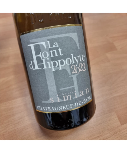 Châteauneuf du Pape blanc "La Font d'Hippolyte" 2022 Simian