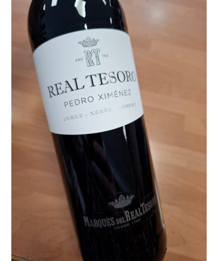 Sherry Pedro Ximenez Marques del real Tesoro