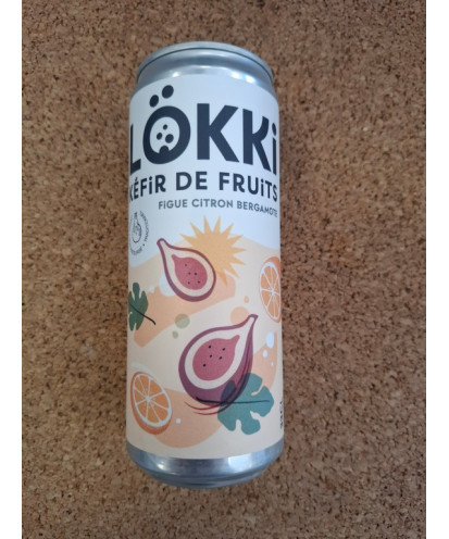 Kéfir de fruits Figue Citron Bergamote Lökki