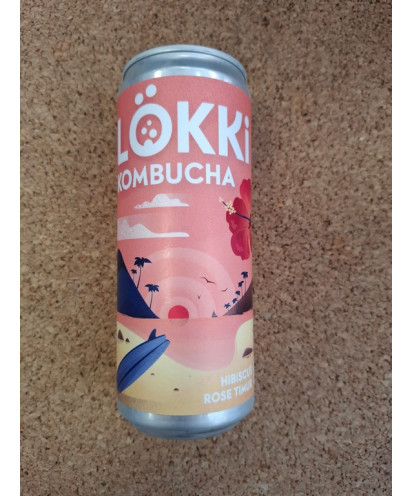 Kombucha Hibiscus Rose Timur Lökki
